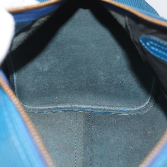 LOUIS VUITTON Epi Speedy 30 Hand Bag Toledo Blue M43005 LV Auth 177225A