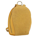 LOUIS VUITTON Epi Mabillon Backpack Yellow M52239 LV Auth 177227-1
