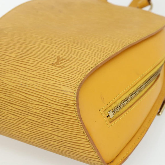 LOUIS VUITTON Epi Mabillon Backpack Yellow M52239 LV Auth 177227