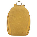 LOUIS VUITTON Epi Mabillon Backpack Yellow M52239 LV Auth 177227-13