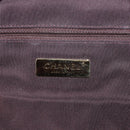CHANEL Graphic Backpack Coated Canvas Gold CC Auth 177236SM-17