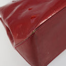 LOUIS VUITTON Monogram Vernis Wilshire PM Bag Pomme D'amour M93642 Auth 177241-15