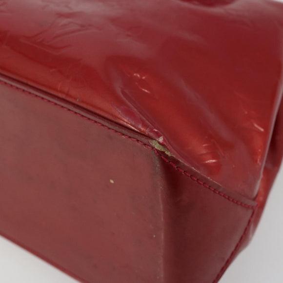 LOUIS VUITTON Monogram Vernis Wilshire PM Bag Pomme D'amour M93642 Auth 177241