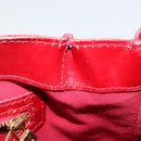 LOUIS VUITTON Monogram Vernis Wilshire PM Bag Pomme D'amour M93642 Auth 177241-12