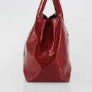 LOUIS VUITTON Monogram Vernis Wilshire PM Bag Pomme D'amour M93642 Auth 177241-4