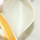 CHANEL Standard Tote Bag Patent leather Yellow CC Auth 177242-21