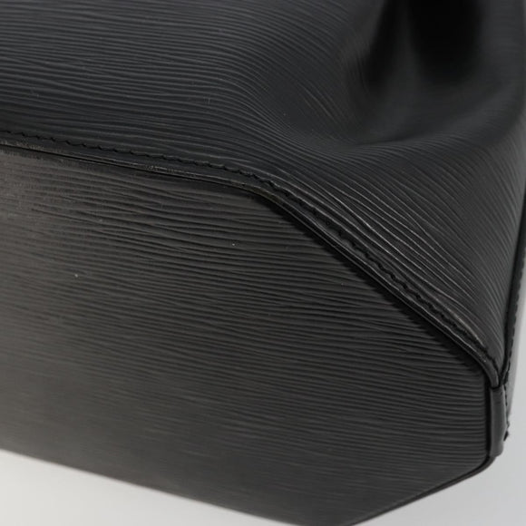 LOUIS VUITTON Epi Sac Depaule GM Shoulder Bag Black M80155 LV Auth 177244