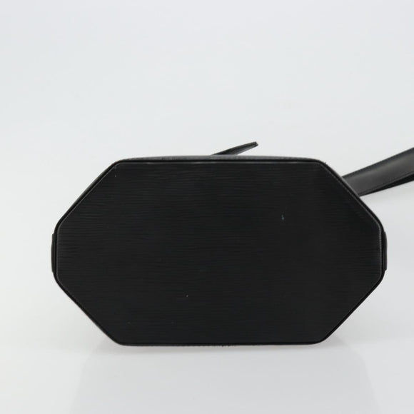LOUIS VUITTON Epi Sac Depaule GM Shoulder Bag Black M80155 LV Auth 177244
