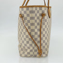 LOUIS VUITTON Damier Azur Neverfull MM Tote Bag N41605 LV Auth 177246-3