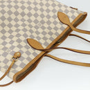 LOUIS VUITTON Damier Azur Neverfull MM Tote Bag N41605 LV Auth 177246-6