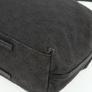 GUCCI GG Canvas Tote Bag Black 101341 Auth 177247-10