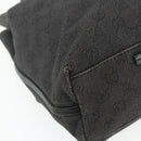 GUCCI GG Canvas Tote Bag Black 101341 Auth 177247-11