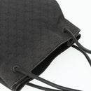 GUCCI GG Canvas Tote Bag Black 101341 Auth 177247-6