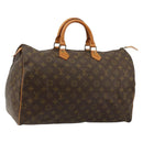 LOUIS VUITTON Monogram Speedy 40 Hand Bag M41522 LV Auth 177250A-1
