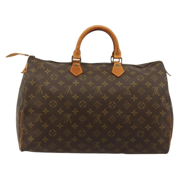 LOUIS VUITTON Monogram Speedy 40 Hand Bag M41522 LV Auth 177250A