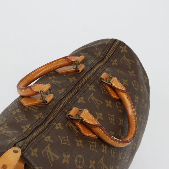 LOUIS VUITTON Monogram Speedy 40 Hand Bag M41522 LV Auth 177250A