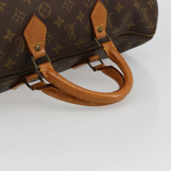 LOUIS VUITTON Monogram Speedy 40 Hand Bag M41522 LV Auth 177250A