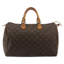 LOUIS VUITTON Monogram Speedy 35 Handtasche M41524 LV Auth 177252-13