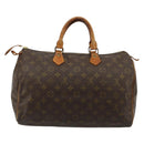 LOUIS VUITTON Monogram Speedy 35 Handtasche M41524 LV Auth 177252-2