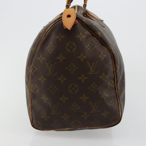 LOUIS VUITTON Monogram Speedy 35 Handtasche M41524 LV Auth 177252