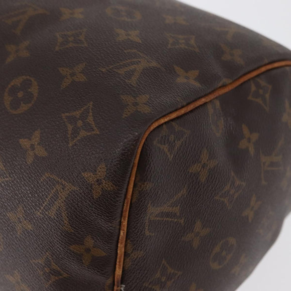 LOUIS VUITTON Monogram Speedy 30 Handtasche M41526 LV Auth 177254