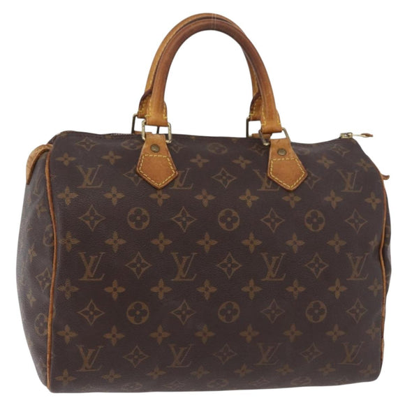 LOUIS VUITTON Monogram Speedy 30 Handtasche M41526 LV Auth 177254