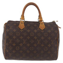 LOUIS VUITTON Monogram Speedy 30 Handtasche M41526 LV Auth 177254-13