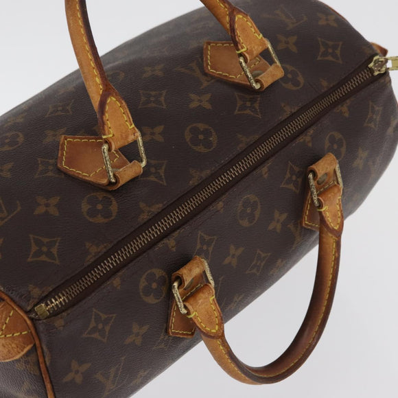 LOUIS VUITTON Monogram Speedy 30 Handtasche M41526 LV Auth 177254
