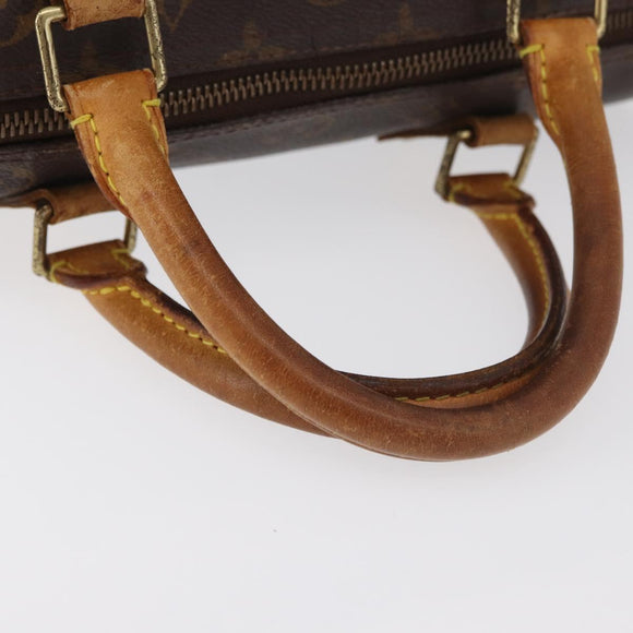 LOUIS VUITTON Monogram Speedy 30 Handtasche M41526 LV Auth 177254
