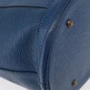 LOUIS VUITTON Epi Bucket GM Shoulder Bag SPO Blue LV Auth 177263-16
