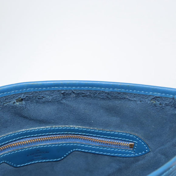 LOUIS VUITTON Epi Bucket GM Shoulder Bag SPO Blue LV Auth 177263