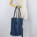 LOUIS VUITTON Epi Bucket GM Shoulder Bag SPO Blue LV Auth 177263-27