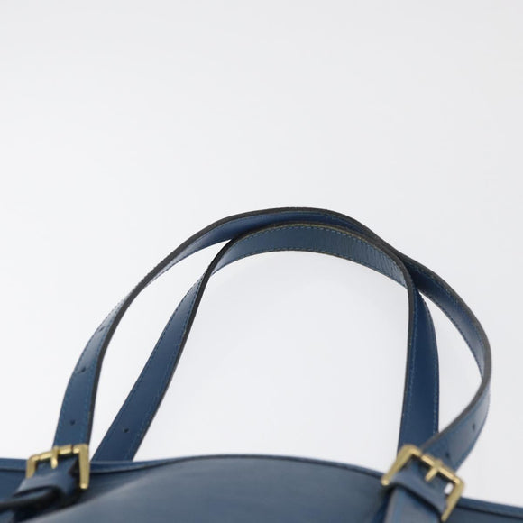 LOUIS VUITTON Epi Bucket GM Shoulder Bag SPO Blue LV Auth 177263