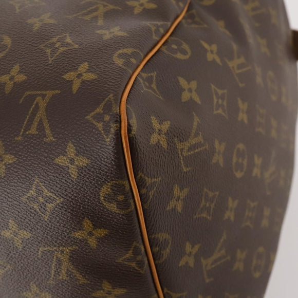 LOUIS VUITTON Monogram Keepall 55 Boston Bag M41424 LV Auth 177268A