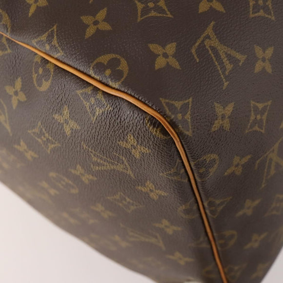 LOUIS VUITTON Monogram Keepall 55 Boston Bag M41424 LV Auth 177268A