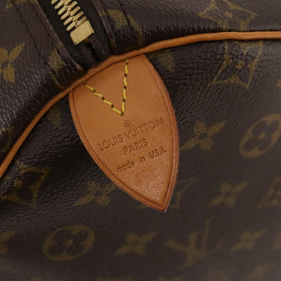 LOUIS VUITTON Monogram Keepall 55 Boston Bag M41424 LV Auth 177268A