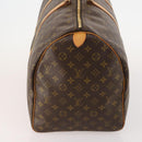 LOUIS VUITTON Monogram Keepall 55 Boston Bag M41424 LV Auth 177268A-4
