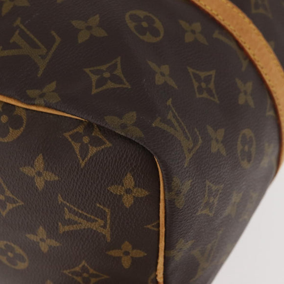 LOUIS VUITTON Monogram Sac Souple 35 Boston Bag M41626 LV Auth 177270