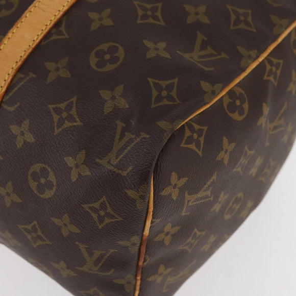 LOUIS VUITTON Monogram Sac Souple 35 Boston Bag M41626 LV Auth 177270