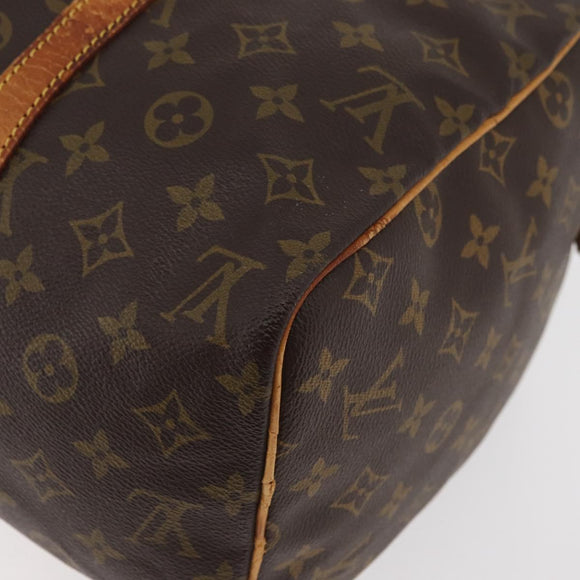 LOUIS VUITTON Monogram Sac Souple 35 Boston Bag M41626 LV Auth 177270
