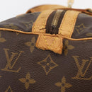 LOUIS VUITTON Monogram Sac Souple 35 Boston Bag M41626 LV Auth 177270-10