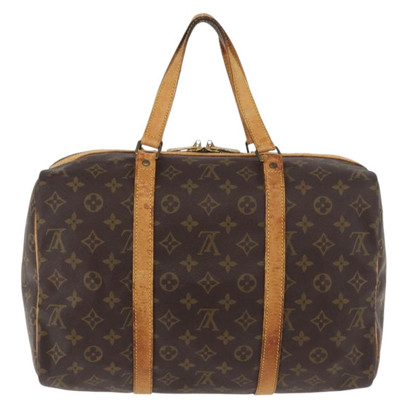 LOUIS VUITTON Monogram Sac Souple 35 Boston Bag M41626 LV Auth 177270