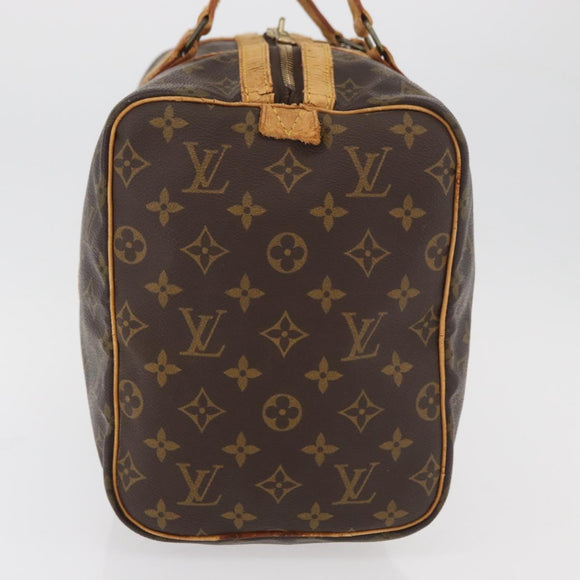 LOUIS VUITTON Monogram Sac Souple 35 Boston Bag M41626 LV Auth 177270