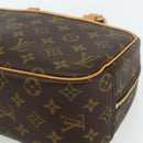 LOUIS VUITTON Monogram Trouville Hand Bag M42228 LV Auth 177273A-9