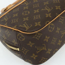 LOUIS VUITTON Monogram Trouville Hand Bag M42228 LV Auth 177273A-14