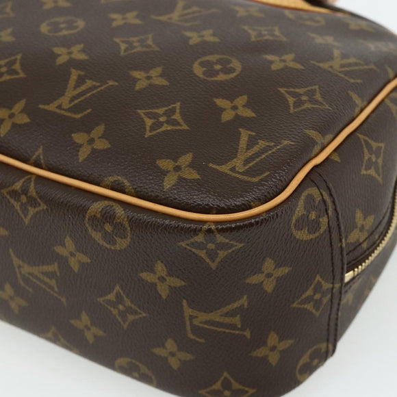LOUIS VUITTON Monogram Trouville Hand Bag M42228 LV Auth 177273A