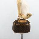 LOUIS VUITTON Monogram Trouville Hand Bag M42228 LV Auth 177273A-23