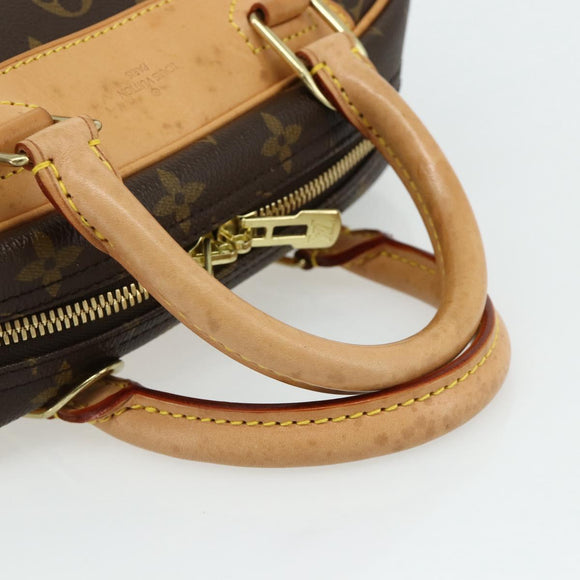 LOUIS VUITTON Monogram Trouville Hand Bag M42228 LV Auth 177273A