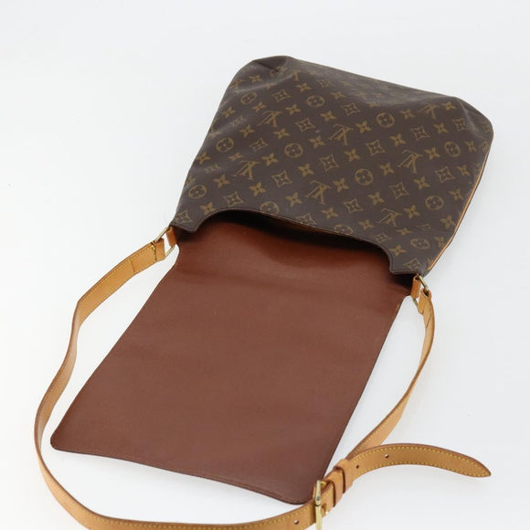 LOUIS VUITTON Monogram Musette Tango Shoulder Bag M51388 LV Auth 177274