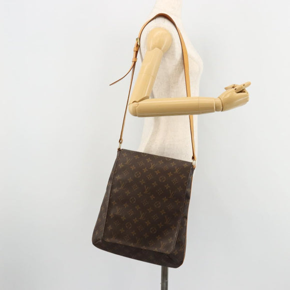 LOUIS VUITTON Monogram Musette Tango Shoulder Bag M51388 LV Auth 177274